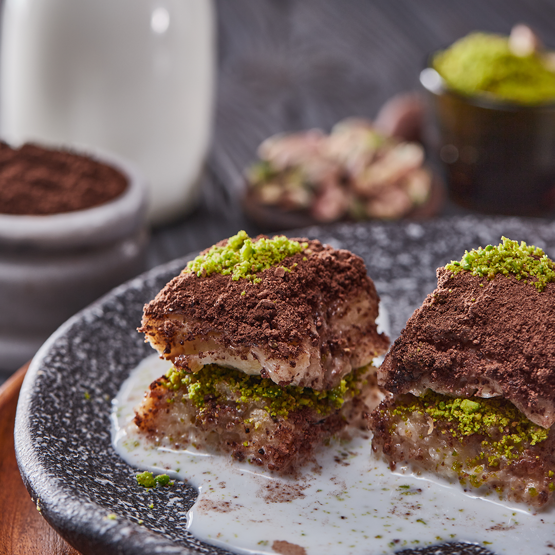 Cold Baklava with Pistachio