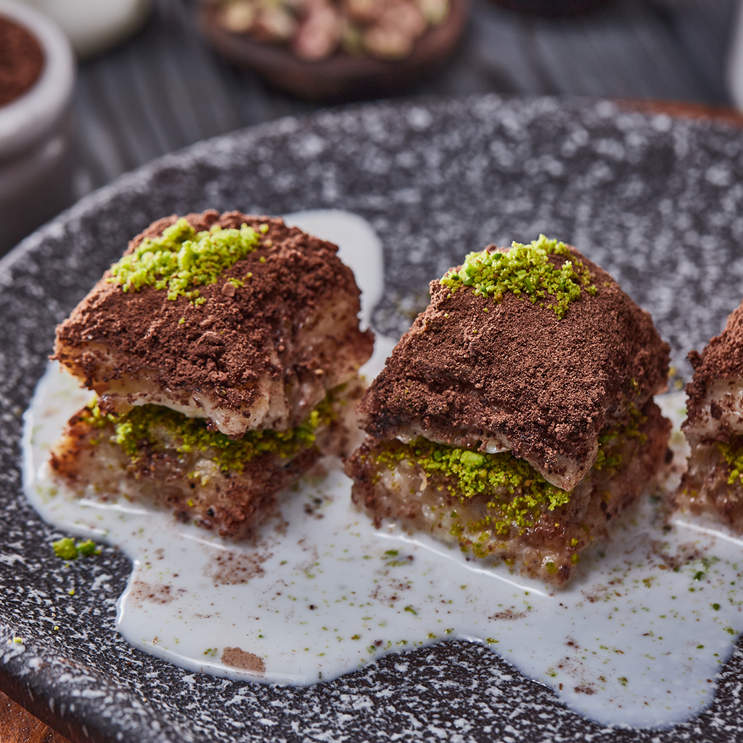 Cold Baklava with Pistachio