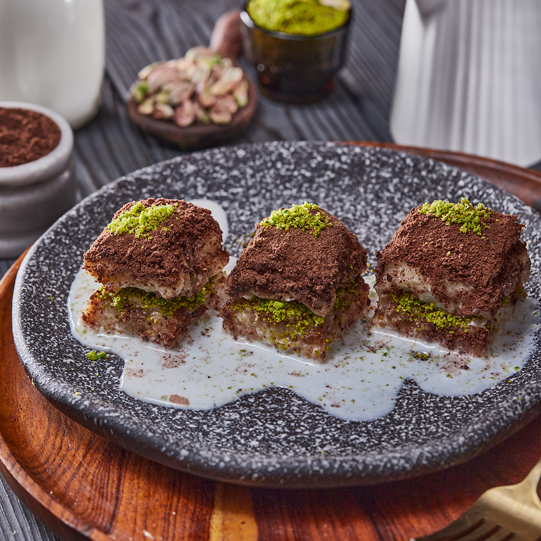 Cold Baklava with Pistachio