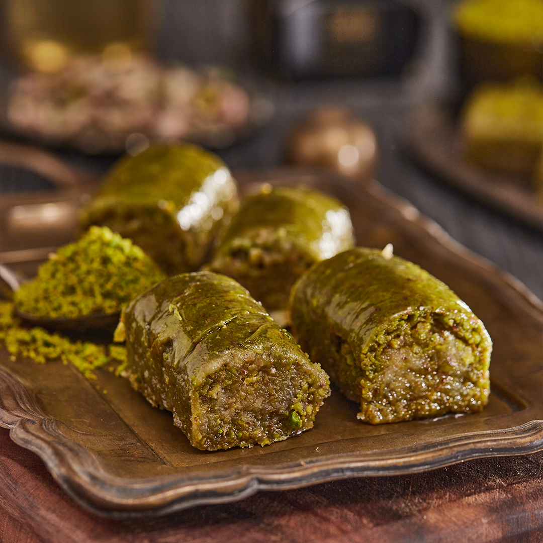 Pistachio Wrap Baklava