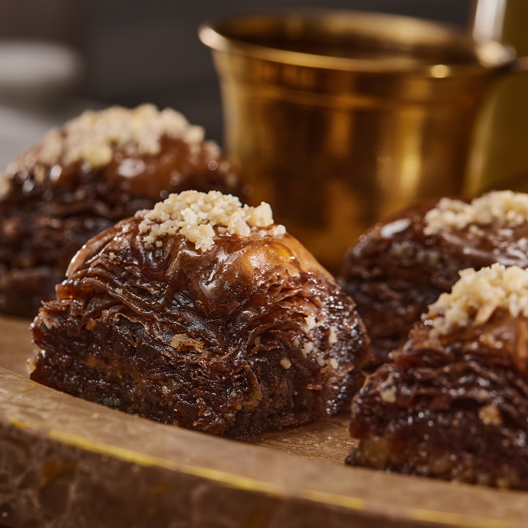 Chocolate Baklava with Hazelnut