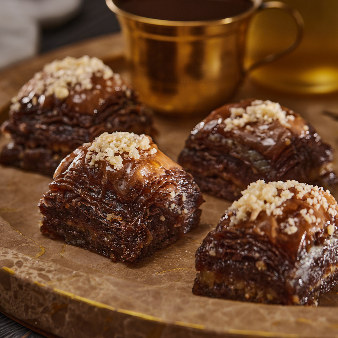 Chocolate Baklava with Hazelnut