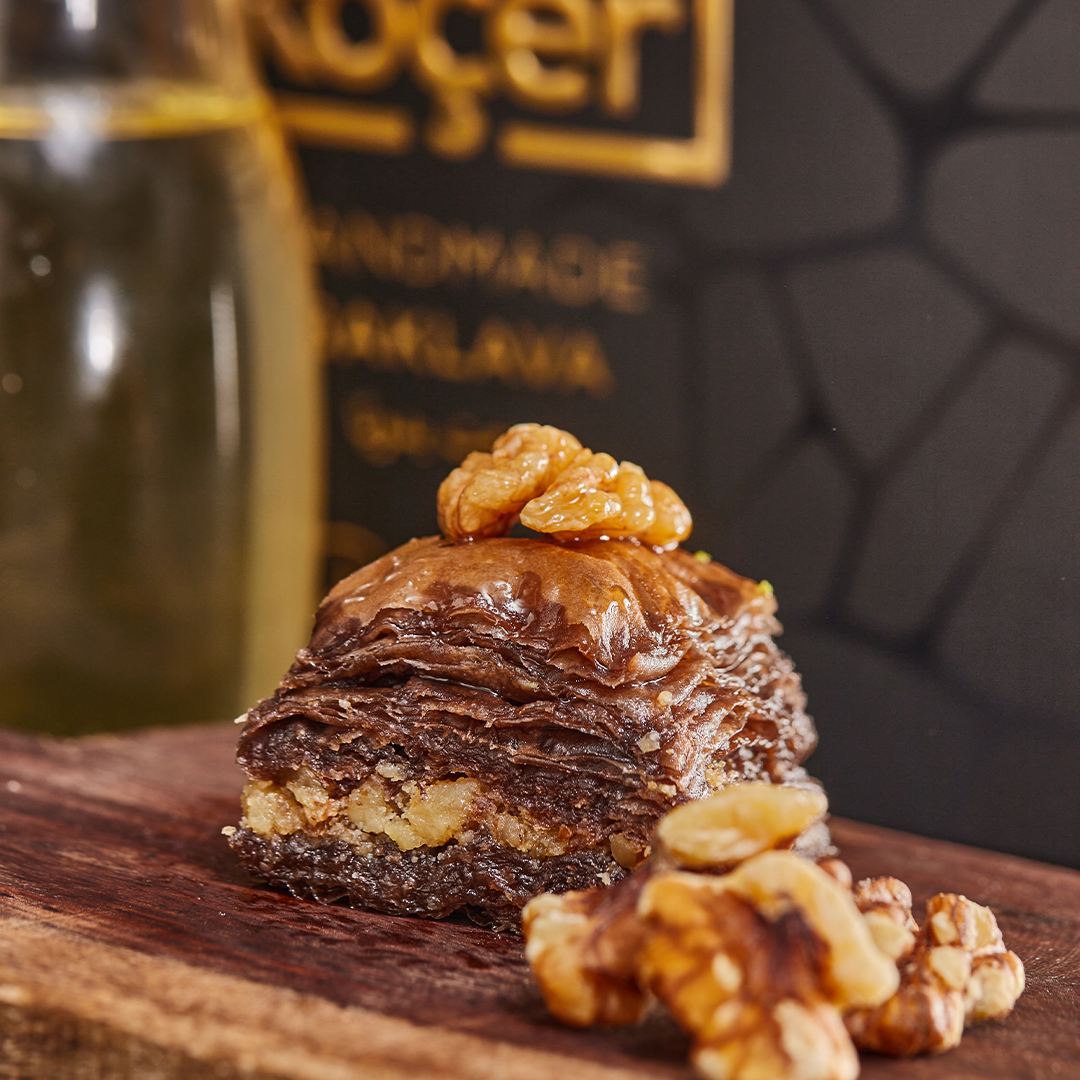 Chocolate Baklava with Walnut