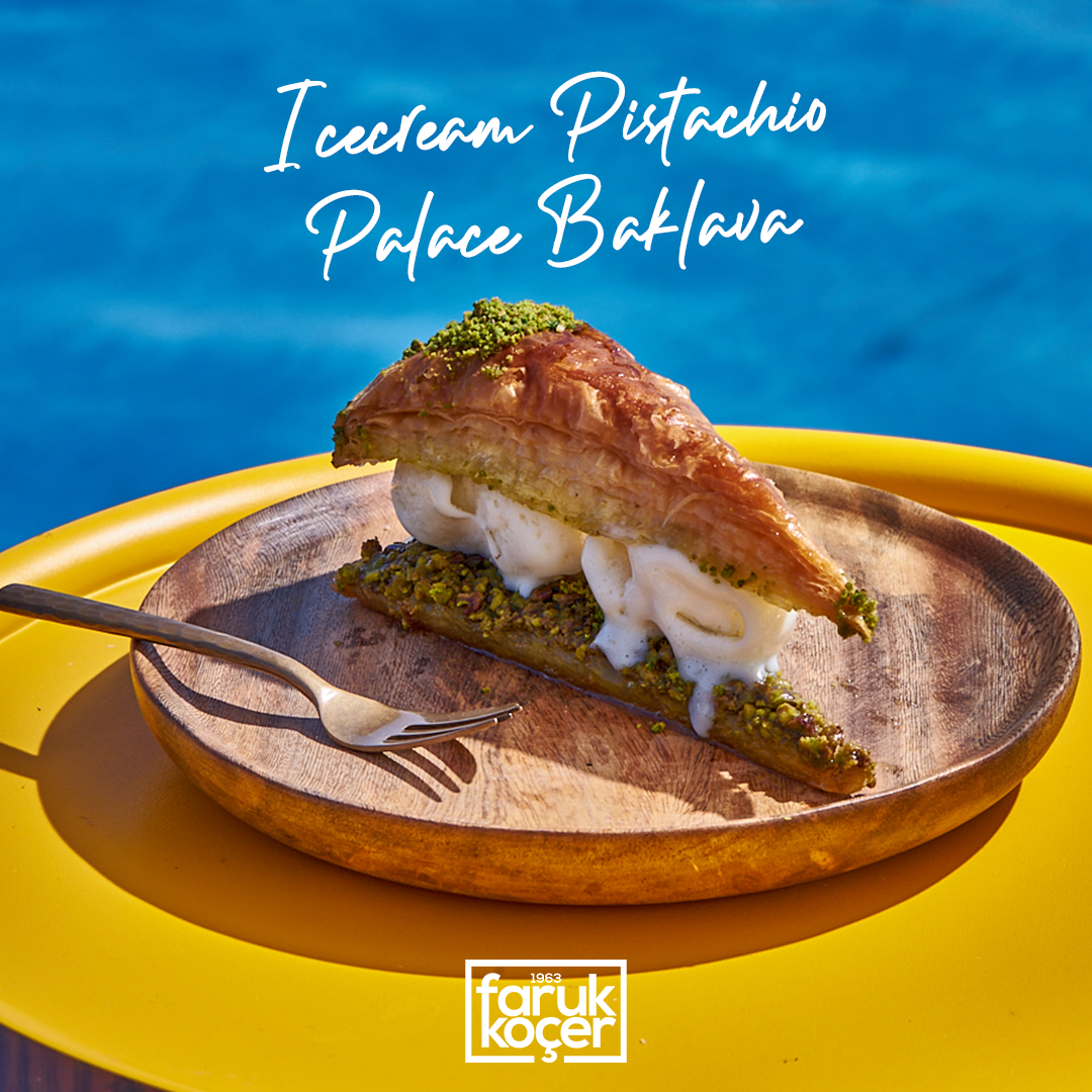 Icecream Pistachio Palace Baklava